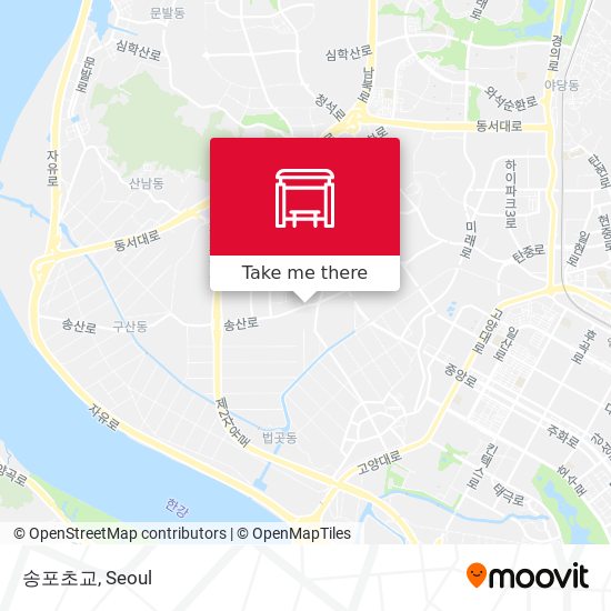 송포초교 map