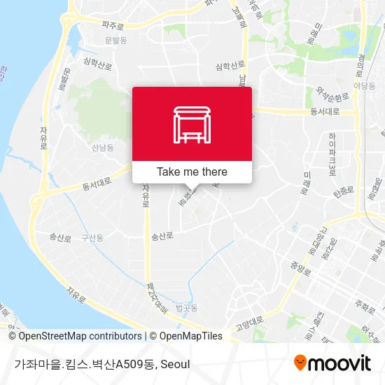 가좌마을.킴스.벽산A509동 map