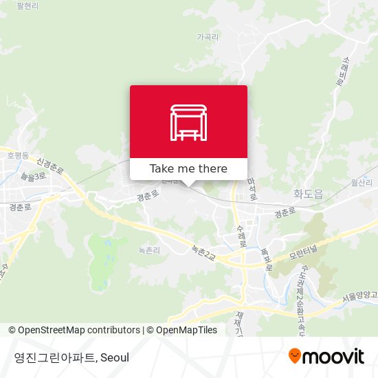 영진그린아파트 map