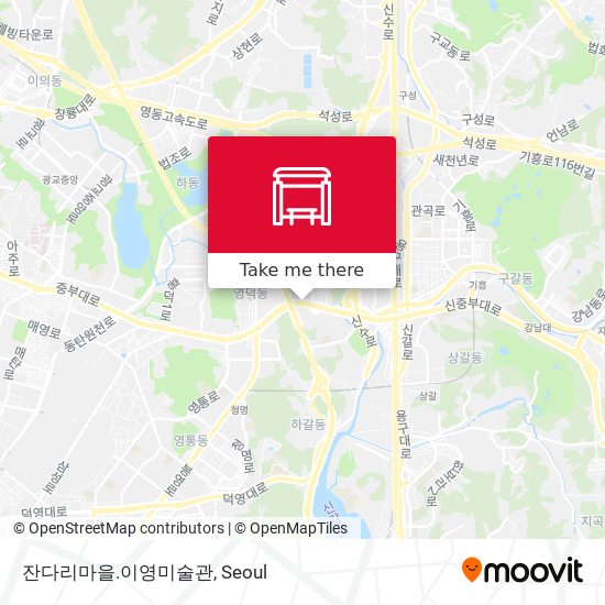 잔다리마을.이영미술관 map