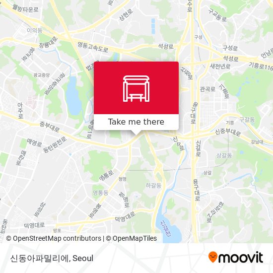 신동아파밀리에 map