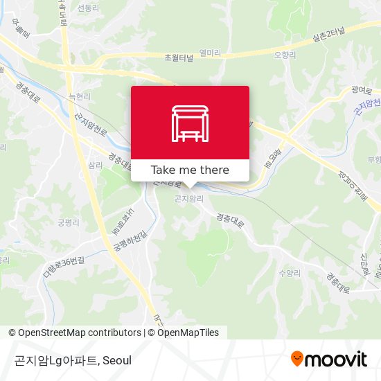 곤지암Lg아파트 map