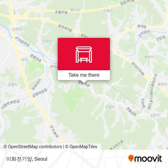이화전기앞 map