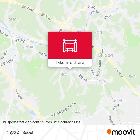 수양2리 map