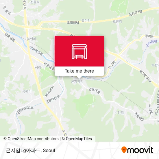곤지암Lg아파트 map