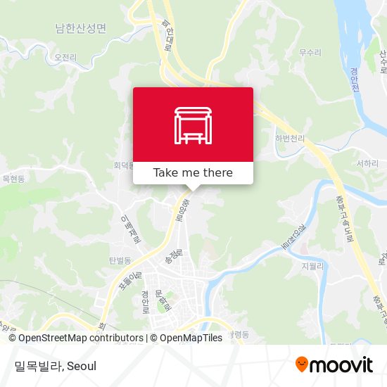 밀목빌라 map