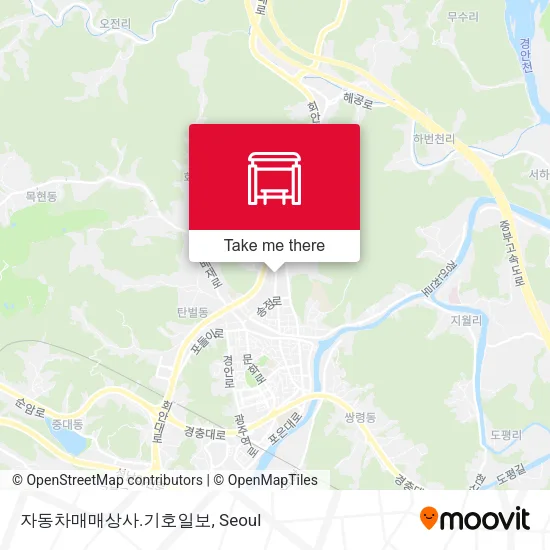 자동차매매상사.기호일보 map