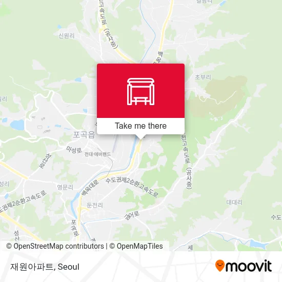 재원아파트 map