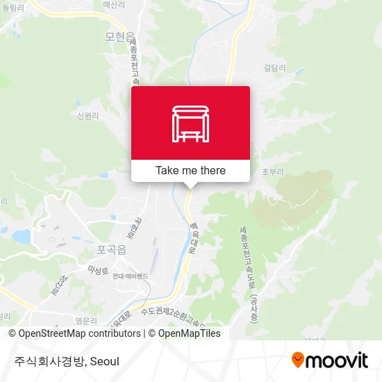 주식회사경방 map