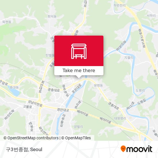 구3번종점 map