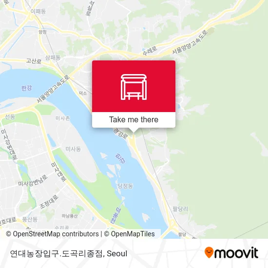 연대농장입구.도곡리종점 map