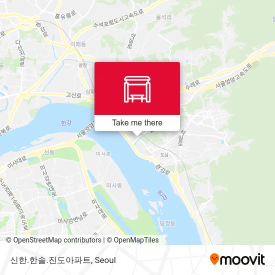신한.한솔.진도아파트 map