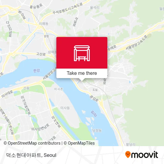 덕소현대아파트 map