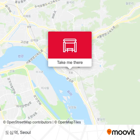도심역 map