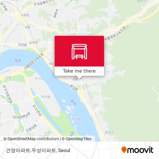 건영아파트.우성아파트 map