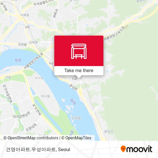건영아파트.우성아파트 map