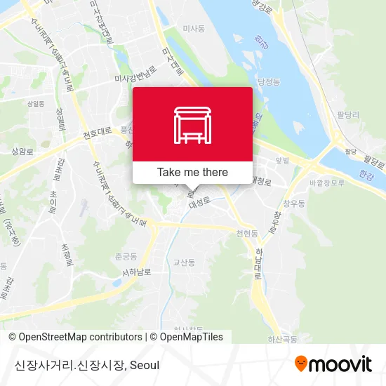 신장사거리.신장시장 map