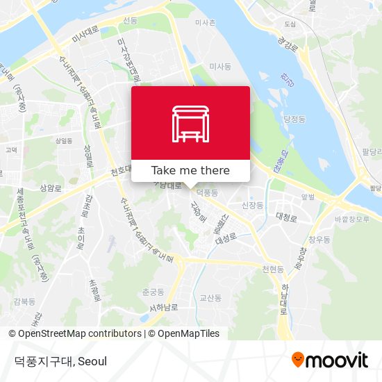 덕풍지구대 map