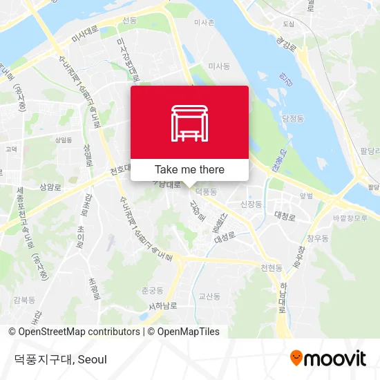 덕풍지구대 map