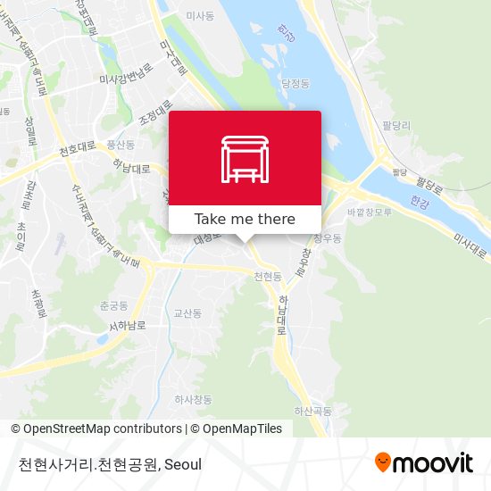 천현사거리.천현공원 map