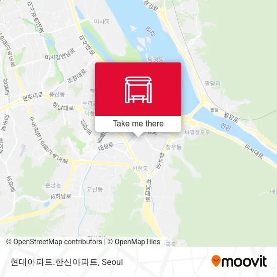 현대아파트.한신아파트 map