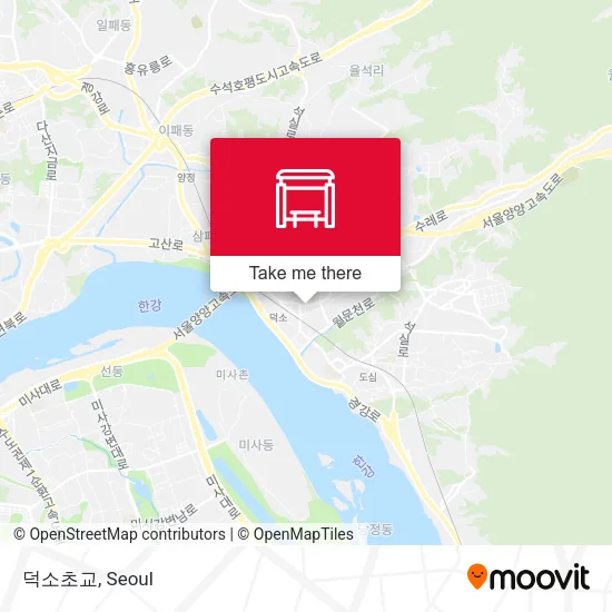 덕소초교 map