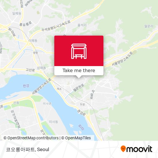 코오롱아파트 map