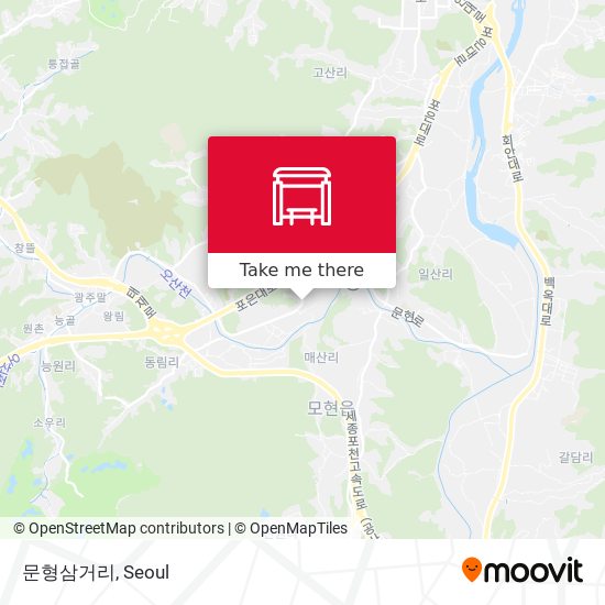 문형삼거리 map