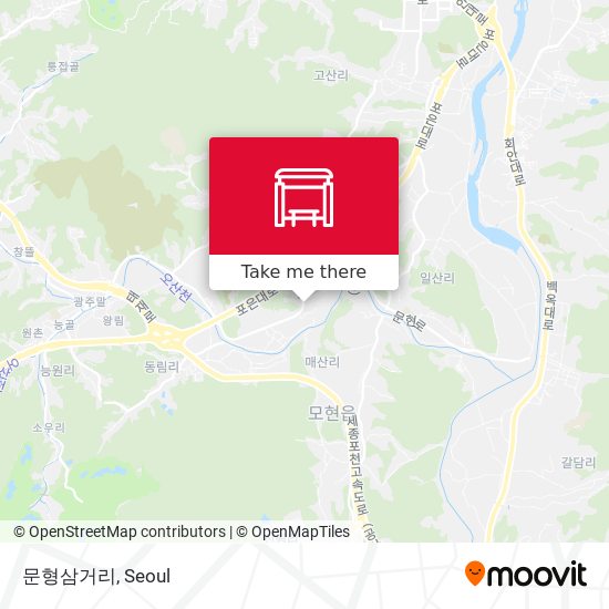 문형삼거리 map