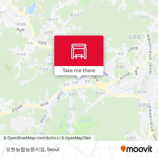 모현농협능원지점 map