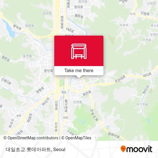 대일초교.롯데아파트 map