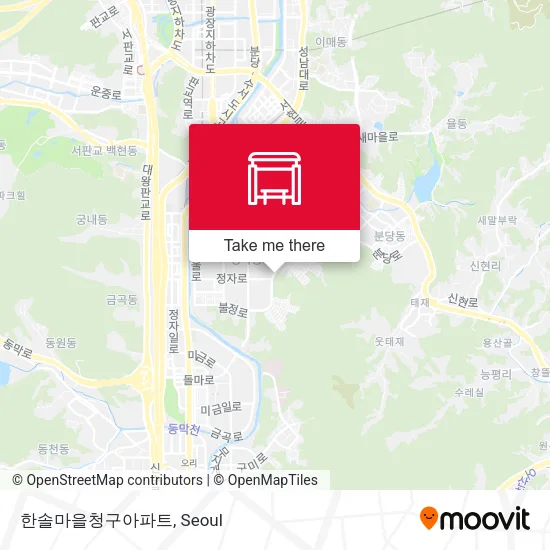 한솔마을청구아파트 map
