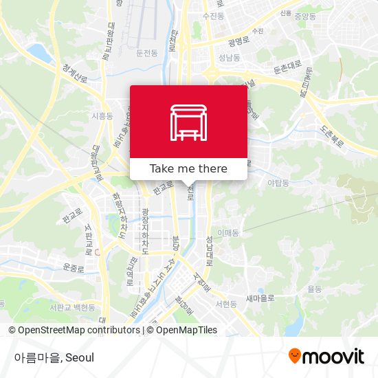 아름마을 map