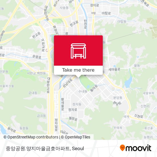 중앙공원.양지마을금호아파트 map