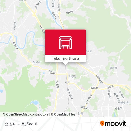 충성아파트 map