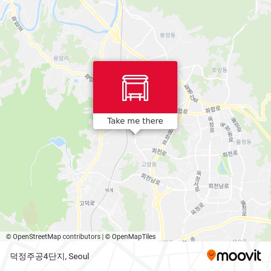 덕정주공4단지 map