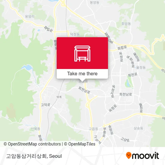 고암동삼거리상회 map