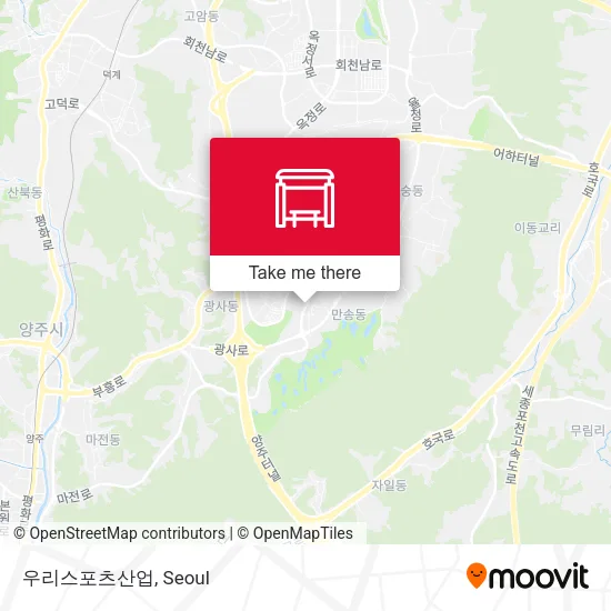 우리스포츠산업 map