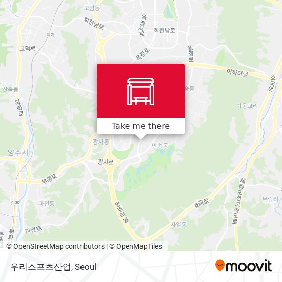 우리스포츠산업 map