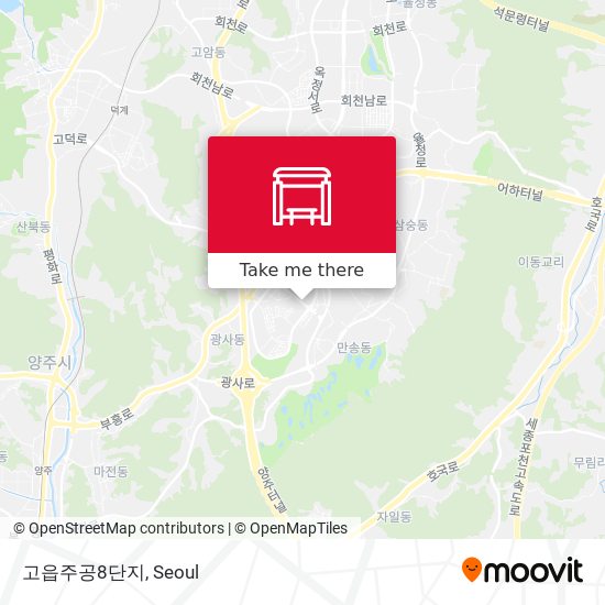 고읍주공8단지 map