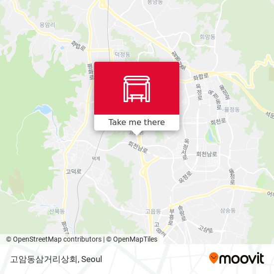 고암동삼거리상회 map