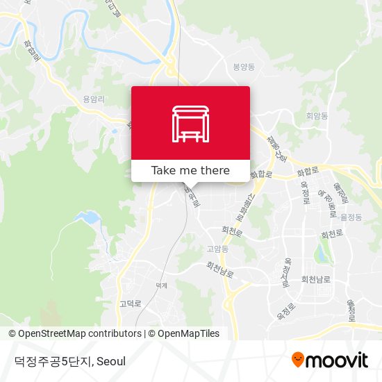 덕정주공5단지 map