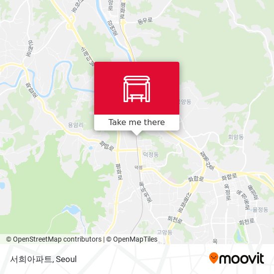 서희아파트 map