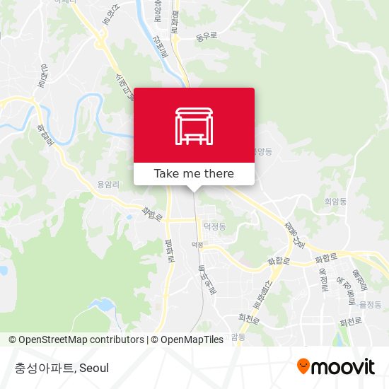 충성아파트 map