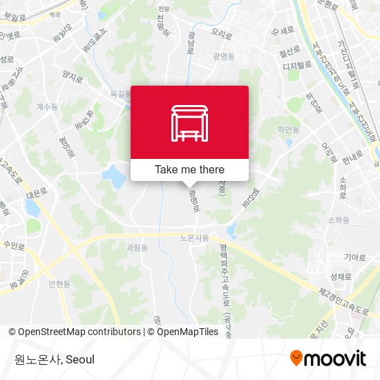 원노온사 map
