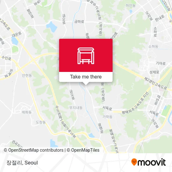 장절리 map