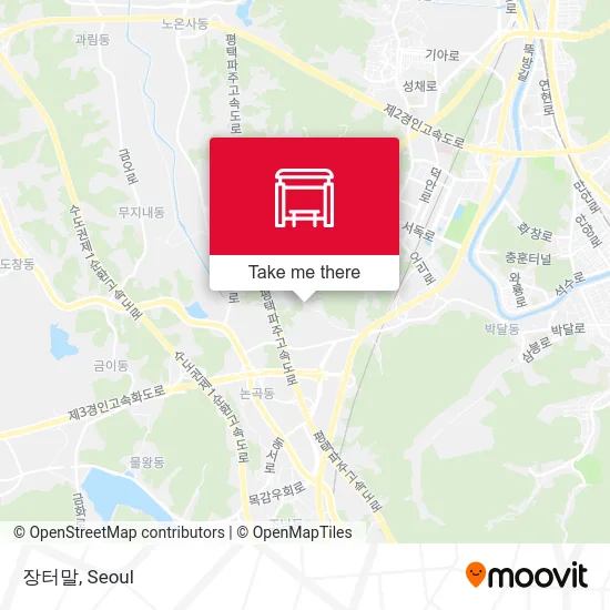 장터말 map