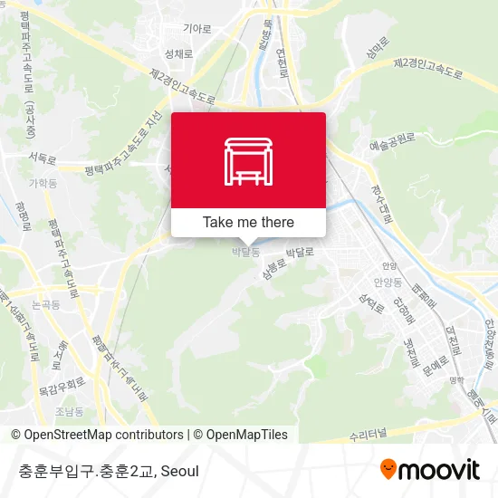 충훈부입구.충훈2교 map