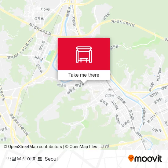 박달우성아파트 map