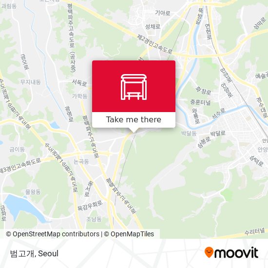 범고개 map